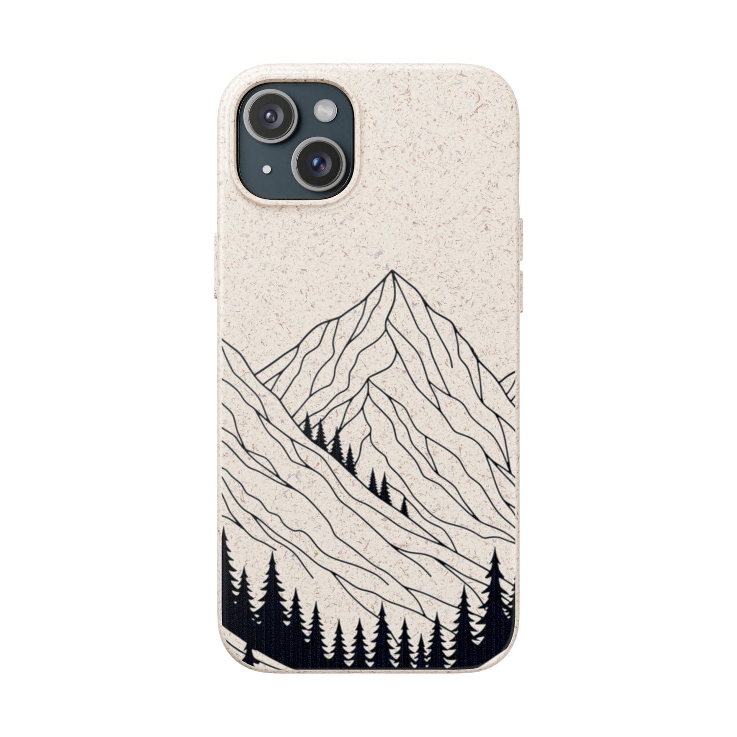 Misty Mountains Biodegradable Phone Case