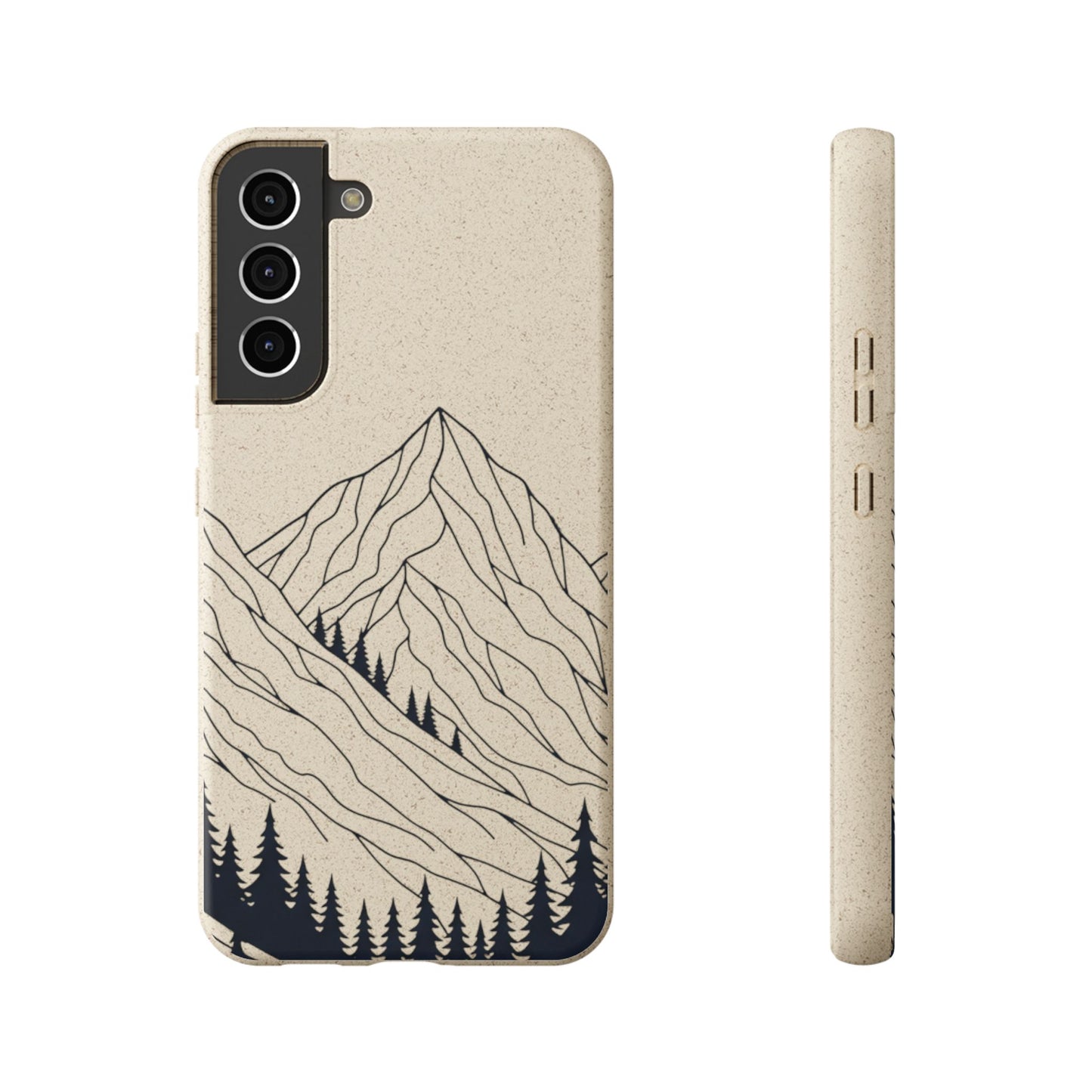 Misty Mountains Biodegradable Phone Case
