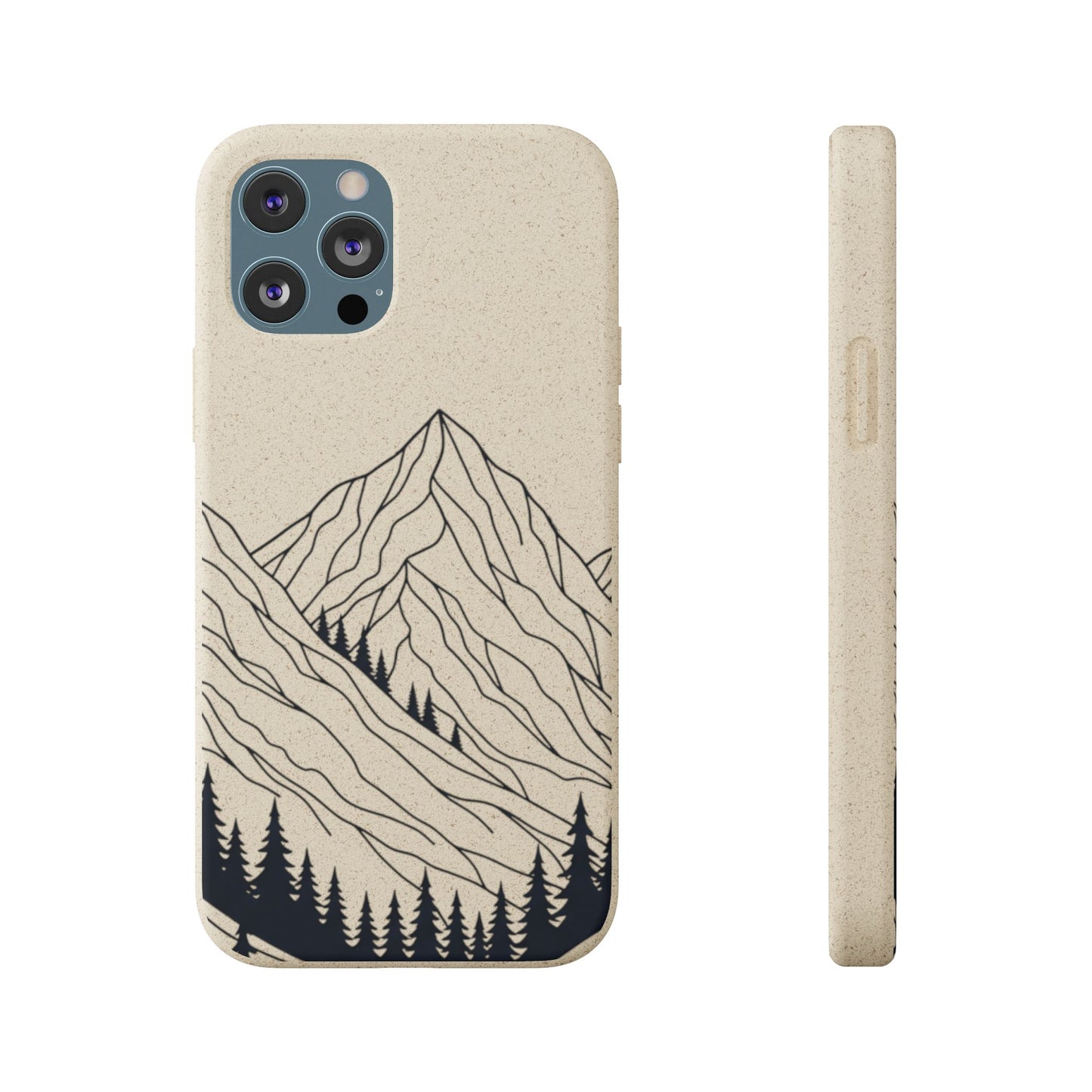 Misty Mountains Biodegradable Phone Case