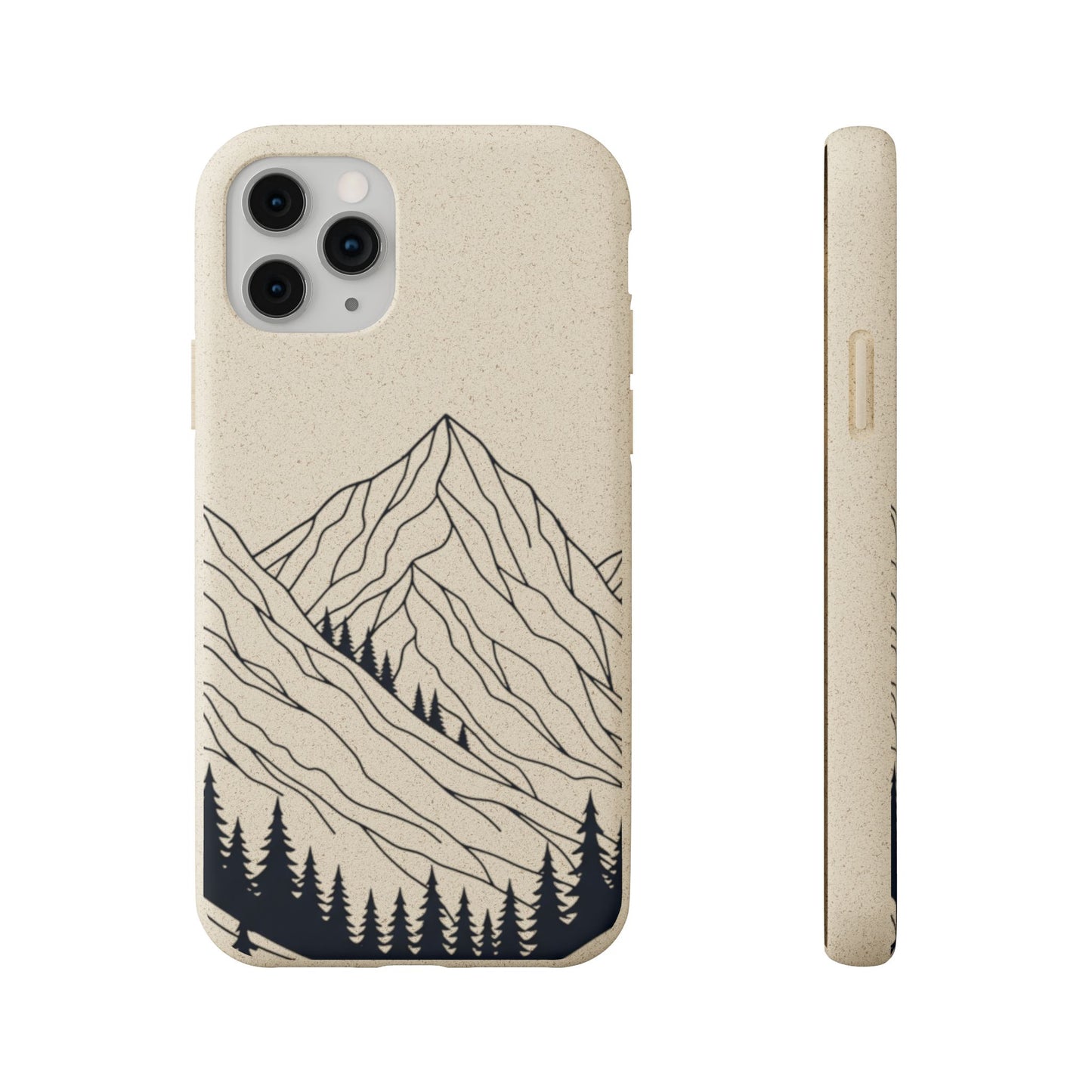 Misty Mountains Biodegradable Phone Case
