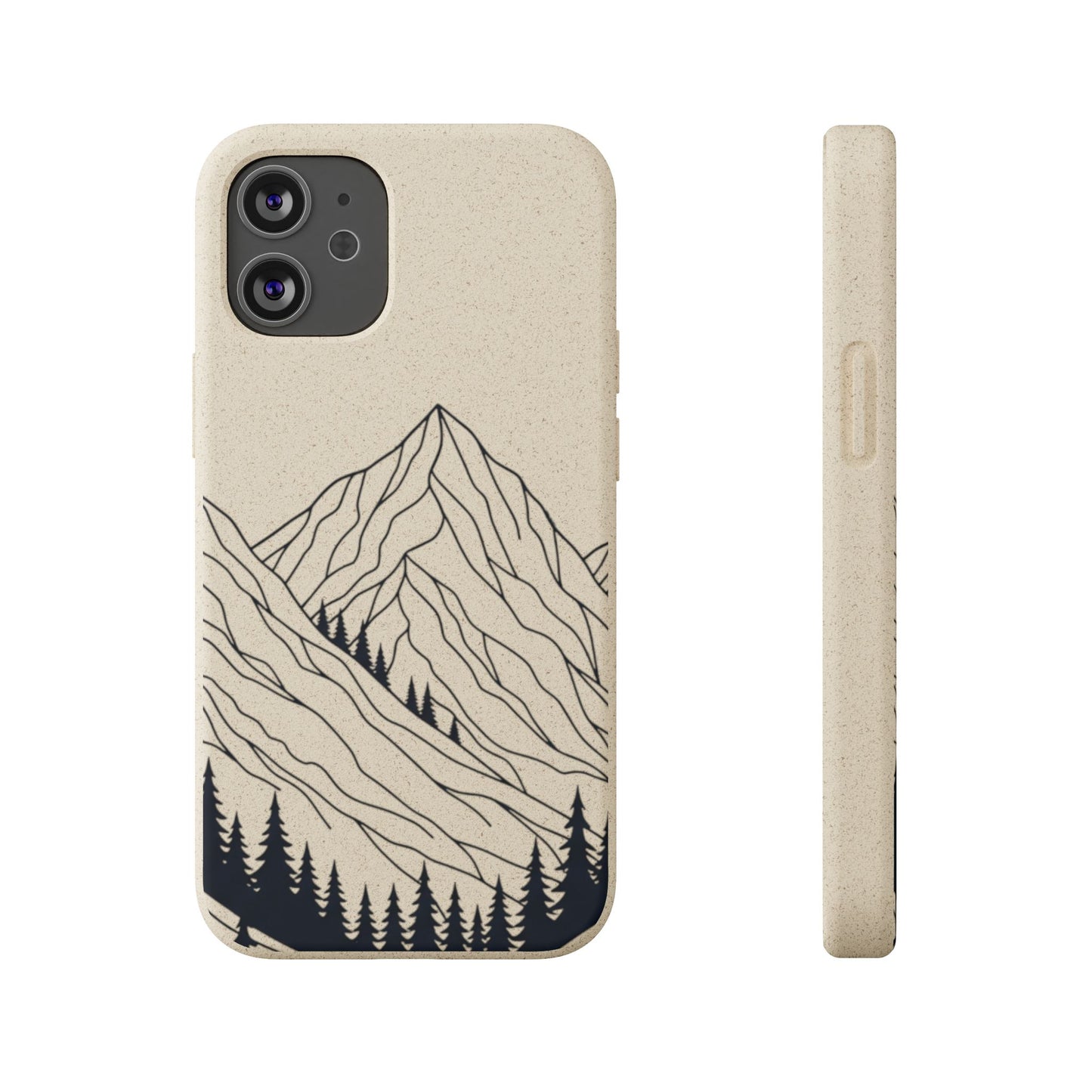 Misty Mountains Biodegradable Phone Case