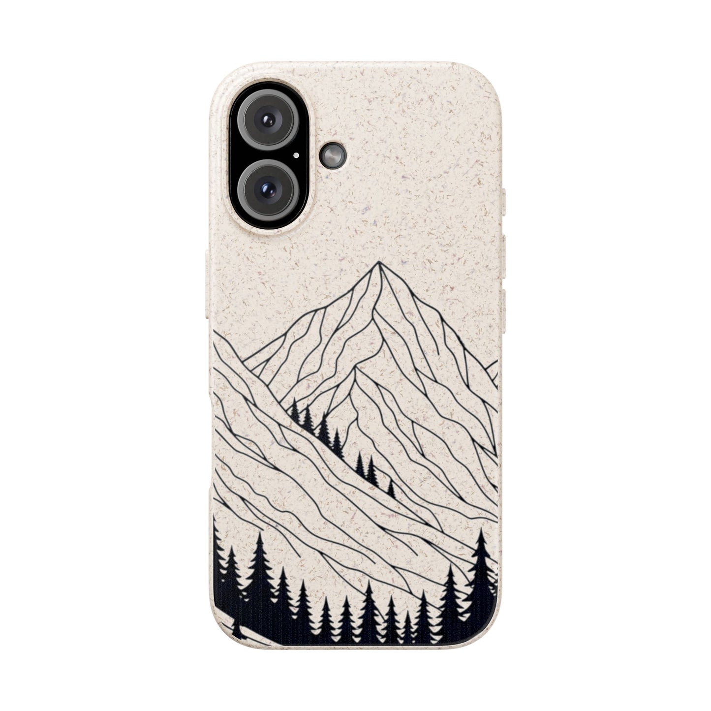 Misty Mountains Biodegradable Phone Case