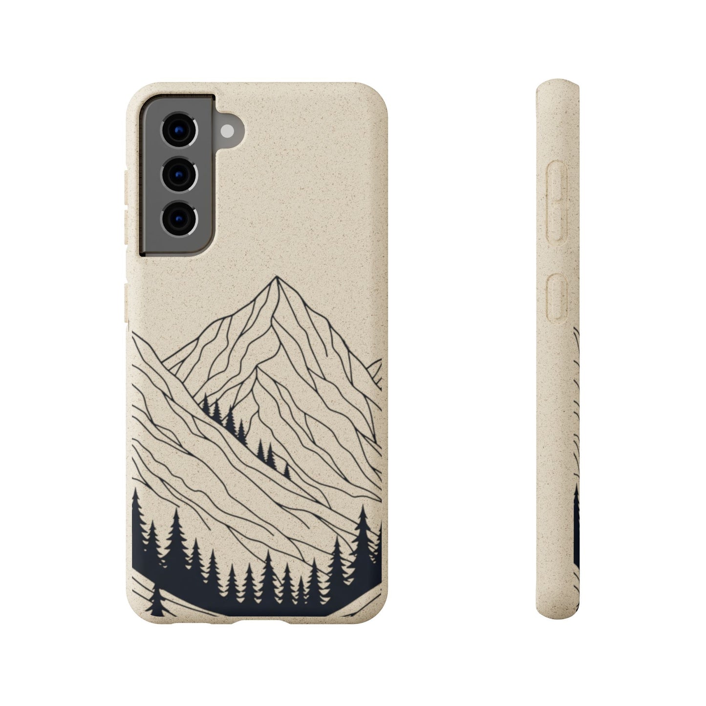 Misty Mountains Biodegradable Phone Case