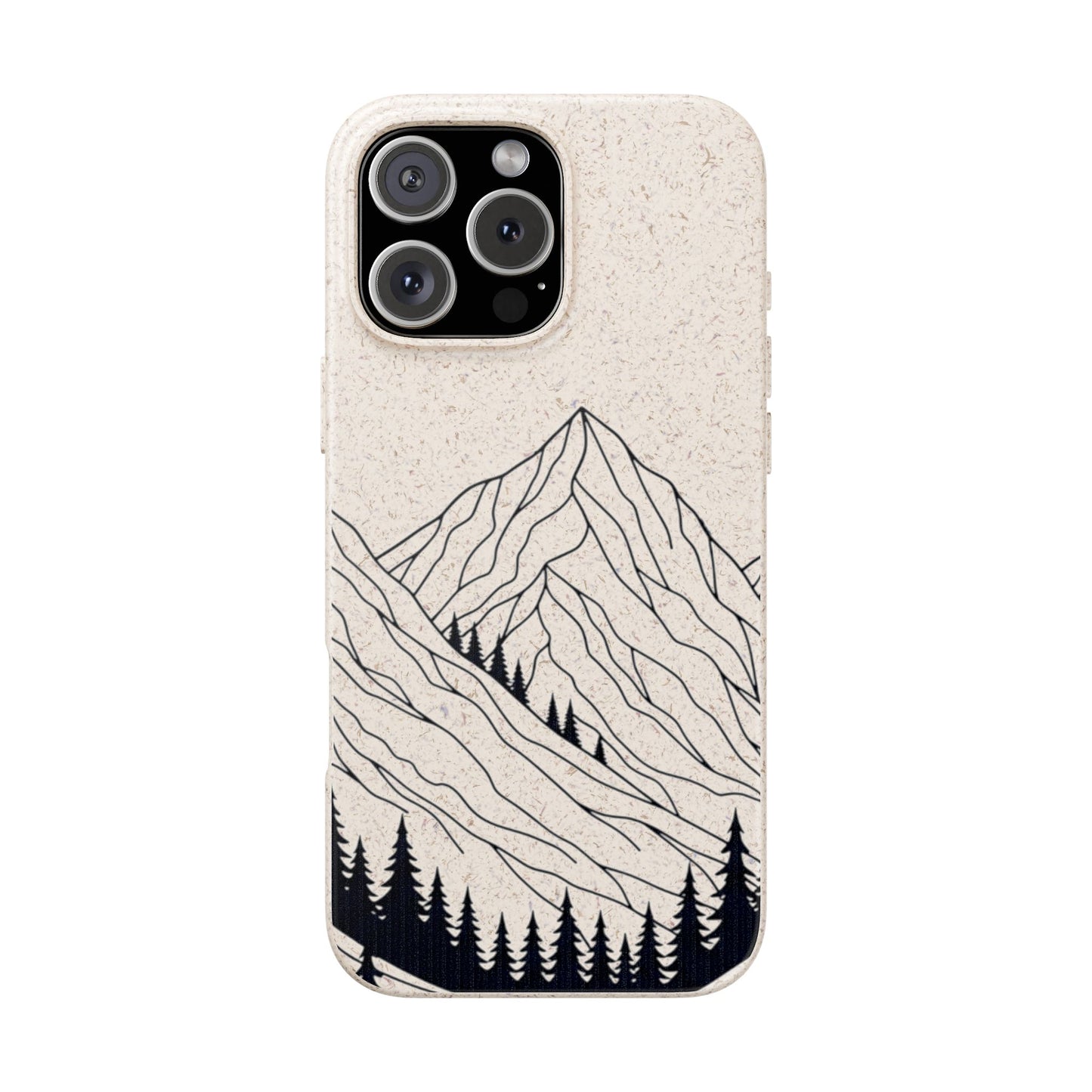 Misty Mountains Biodegradable Phone Case