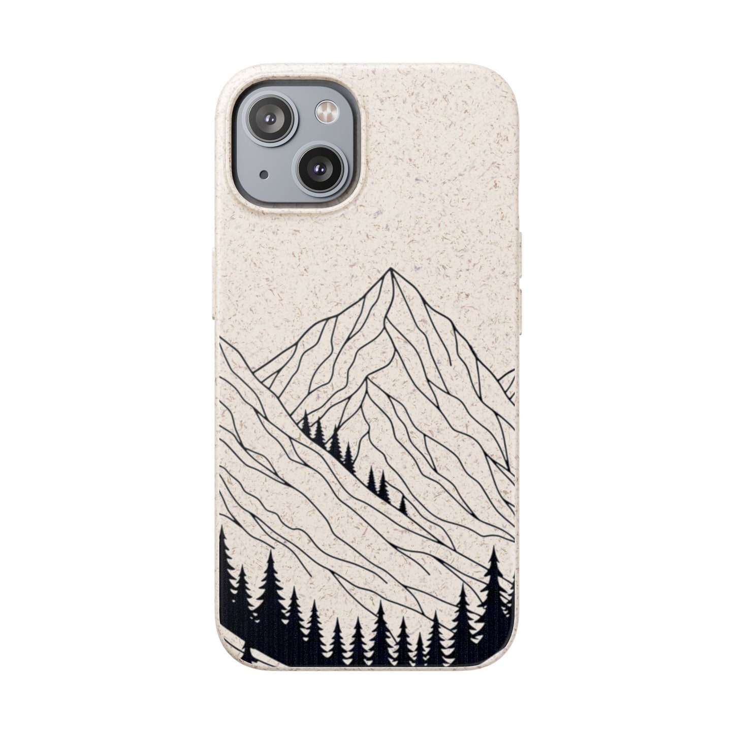 Misty Mountains Biodegradable Phone Case