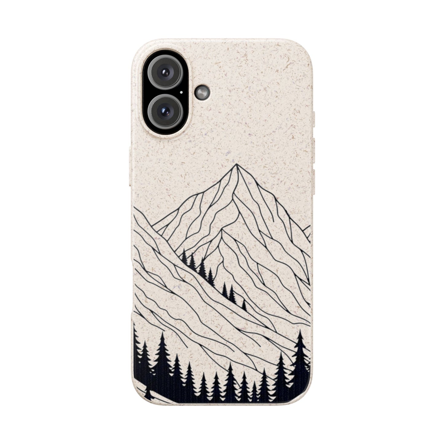 Misty Mountains Biodegradable Phone Case