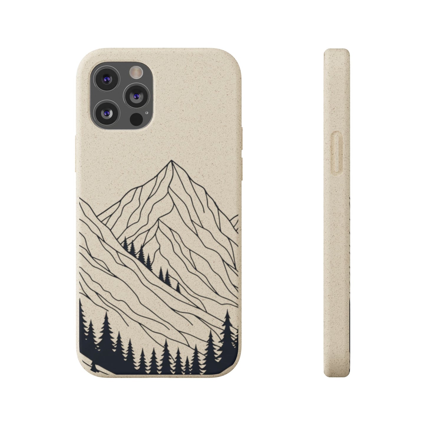 Misty Mountains Biodegradable Phone Case