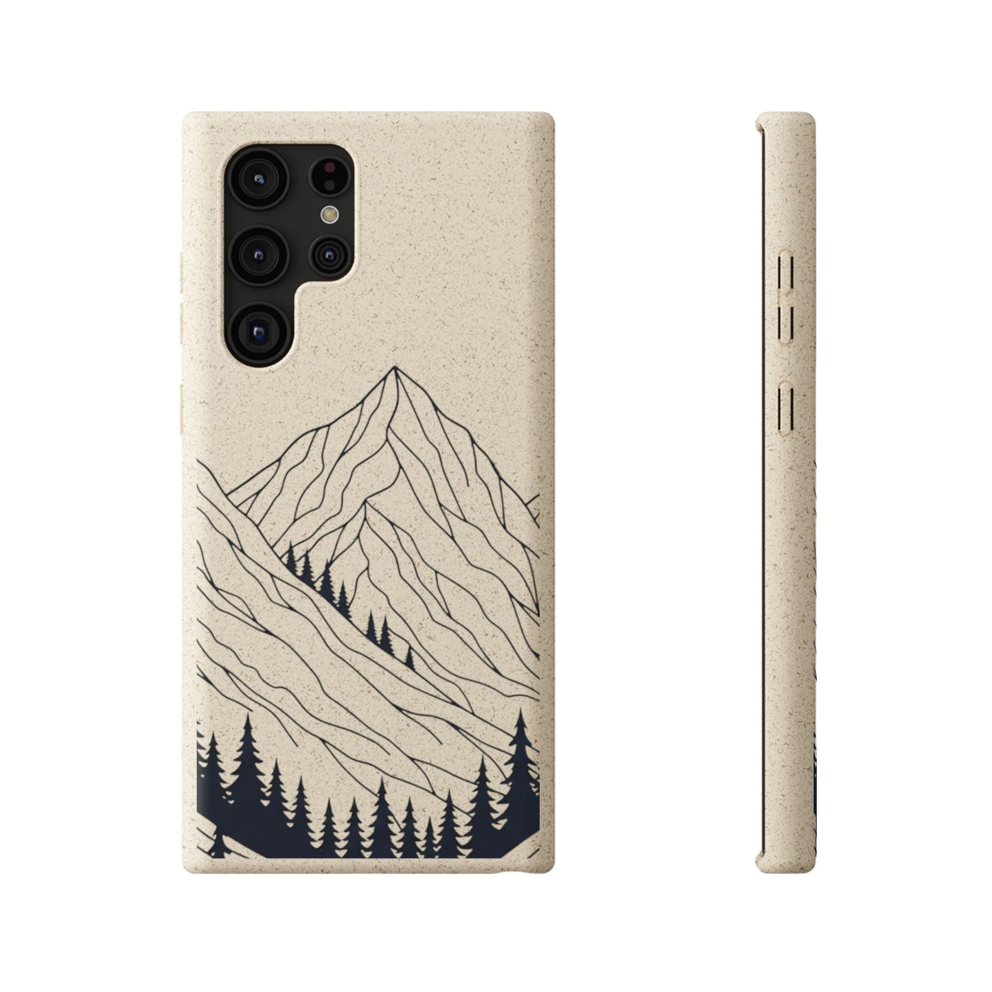 Misty Mountains Biodegradable Phone Case