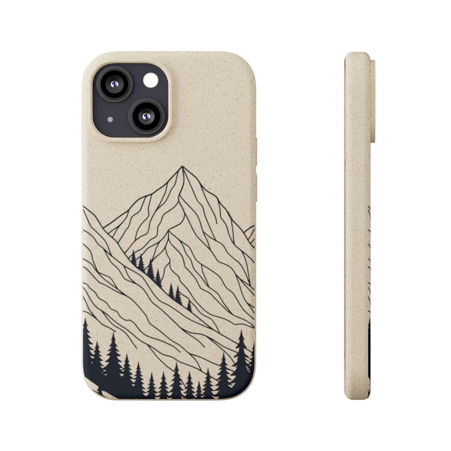 Misty Mountains Biodegradable Phone Case