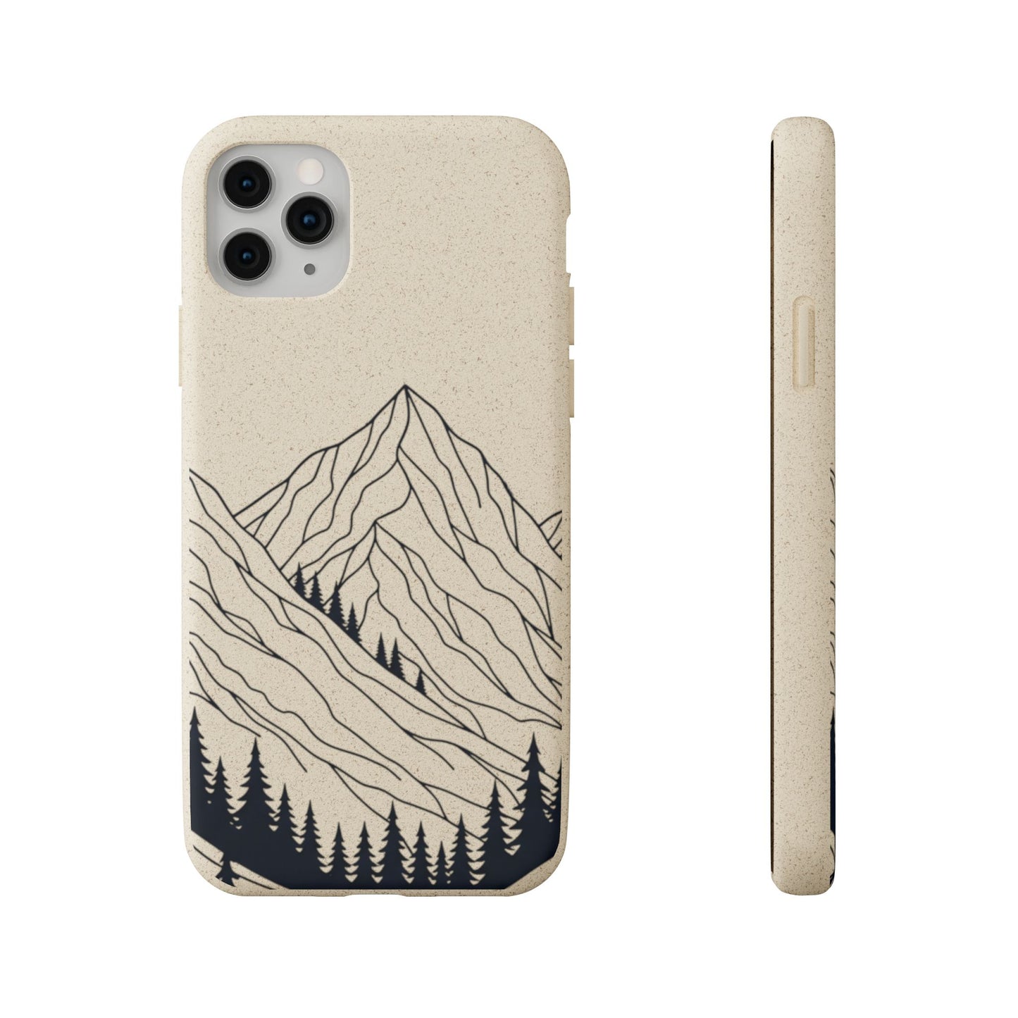 Misty Mountains Biodegradable Phone Case