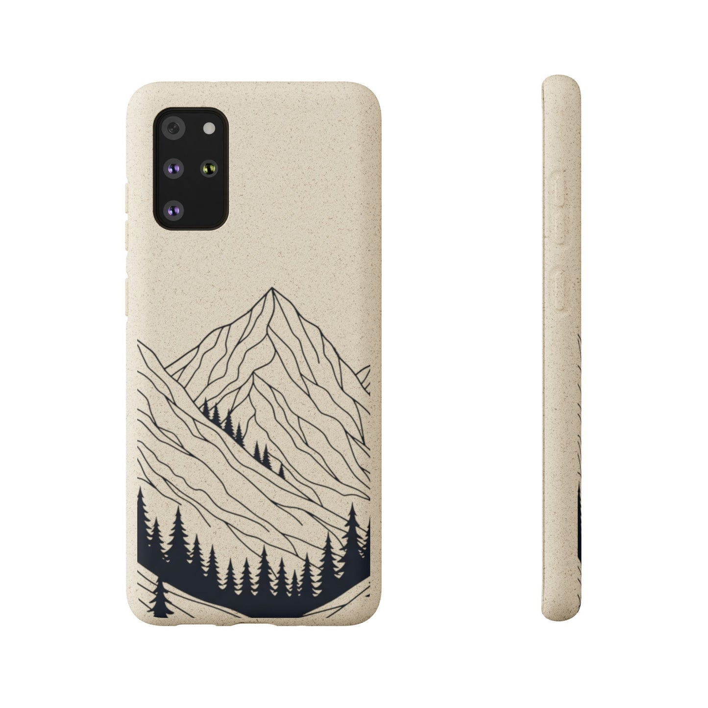 Misty Mountains Biodegradable Phone Case