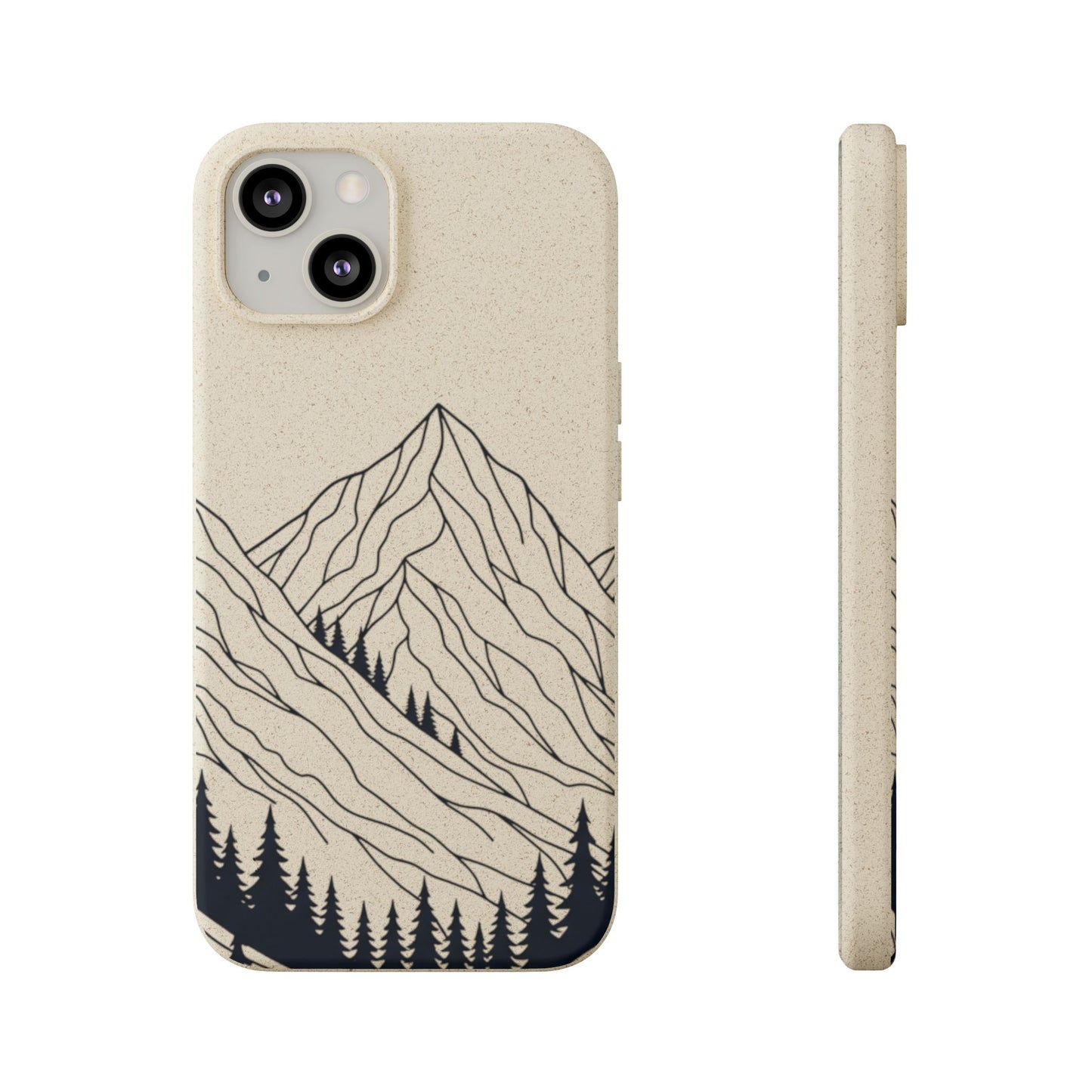 Misty Mountains Biodegradable Phone Case