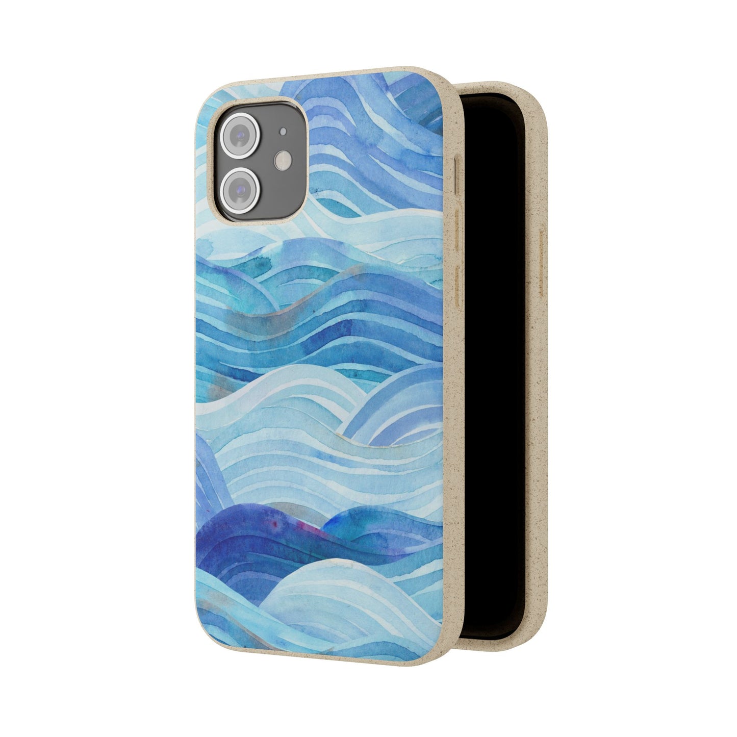Cool Blue Waves Phone Case