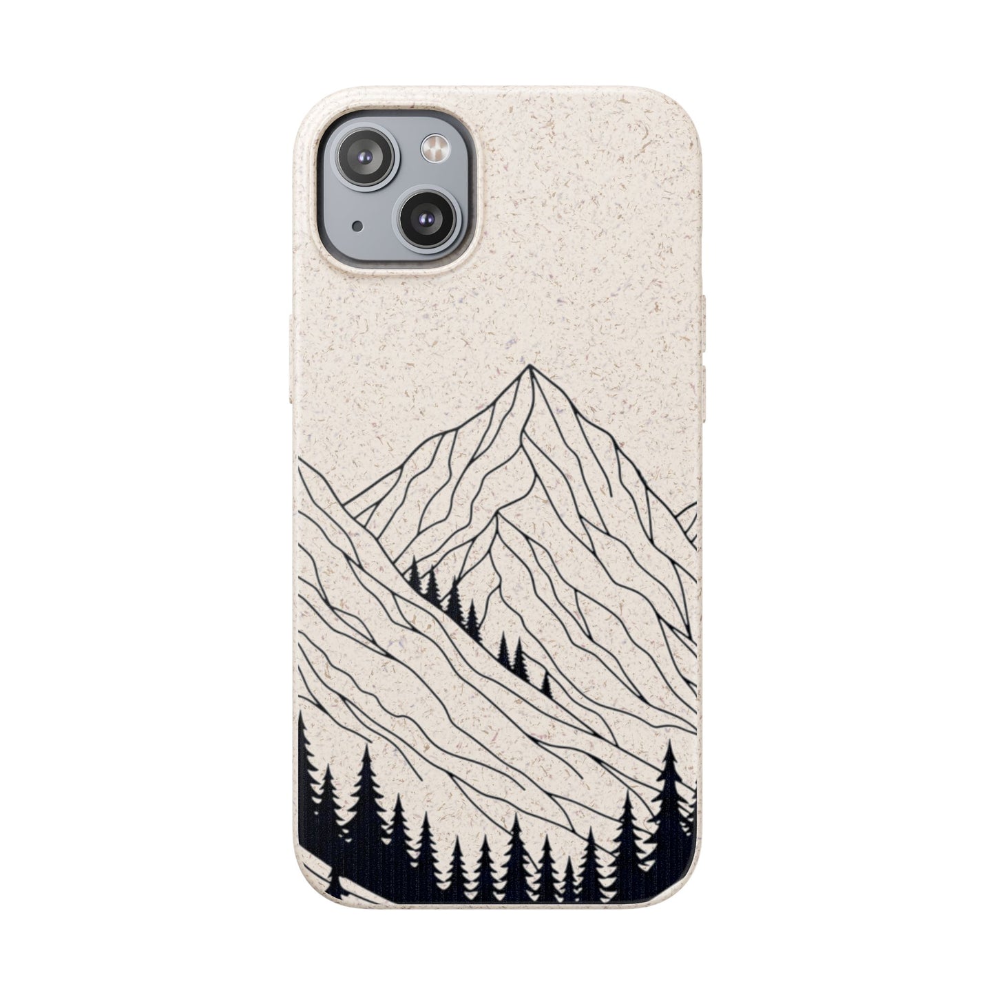 Misty Mountains Biodegradable Phone Case