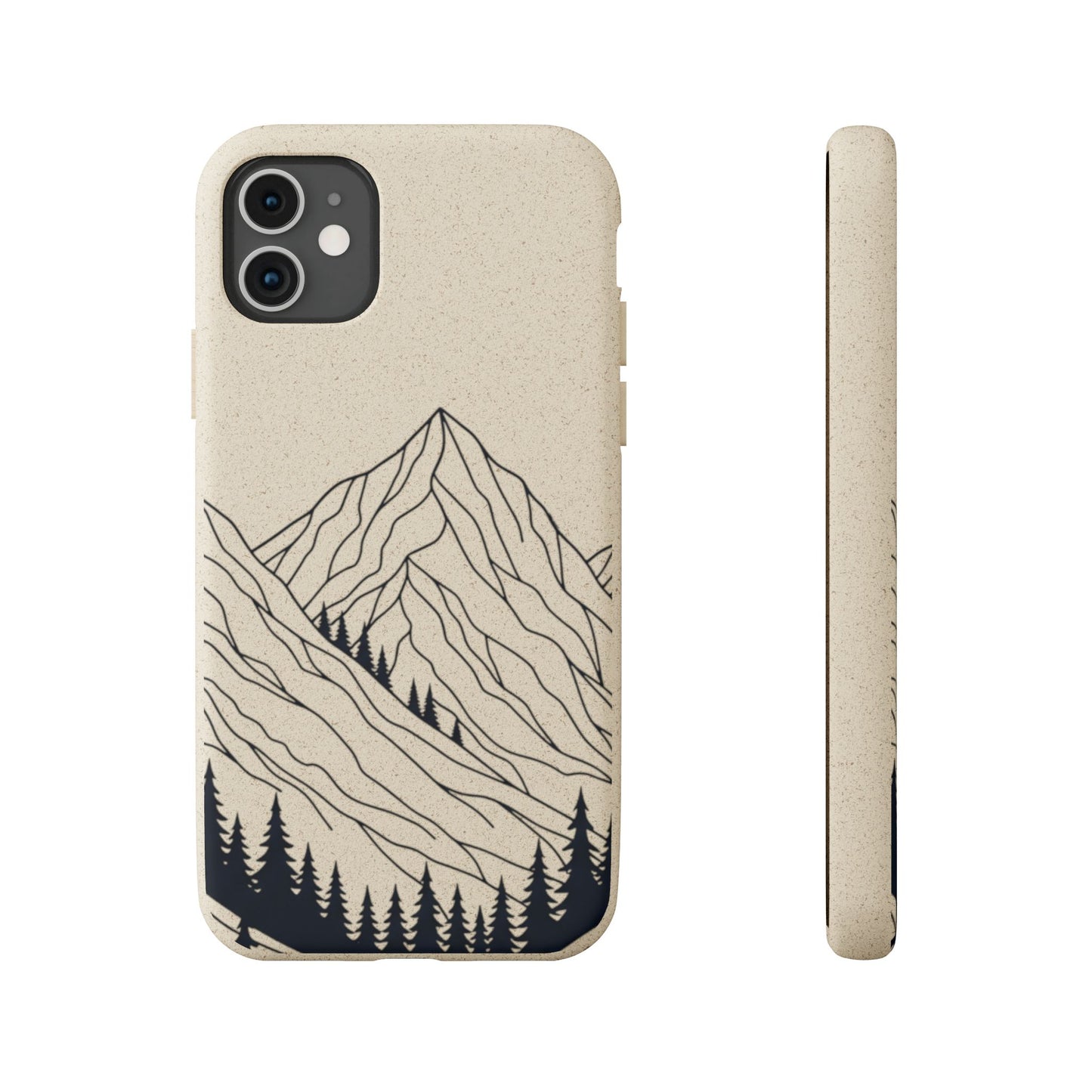 Misty Mountains Biodegradable Phone Case