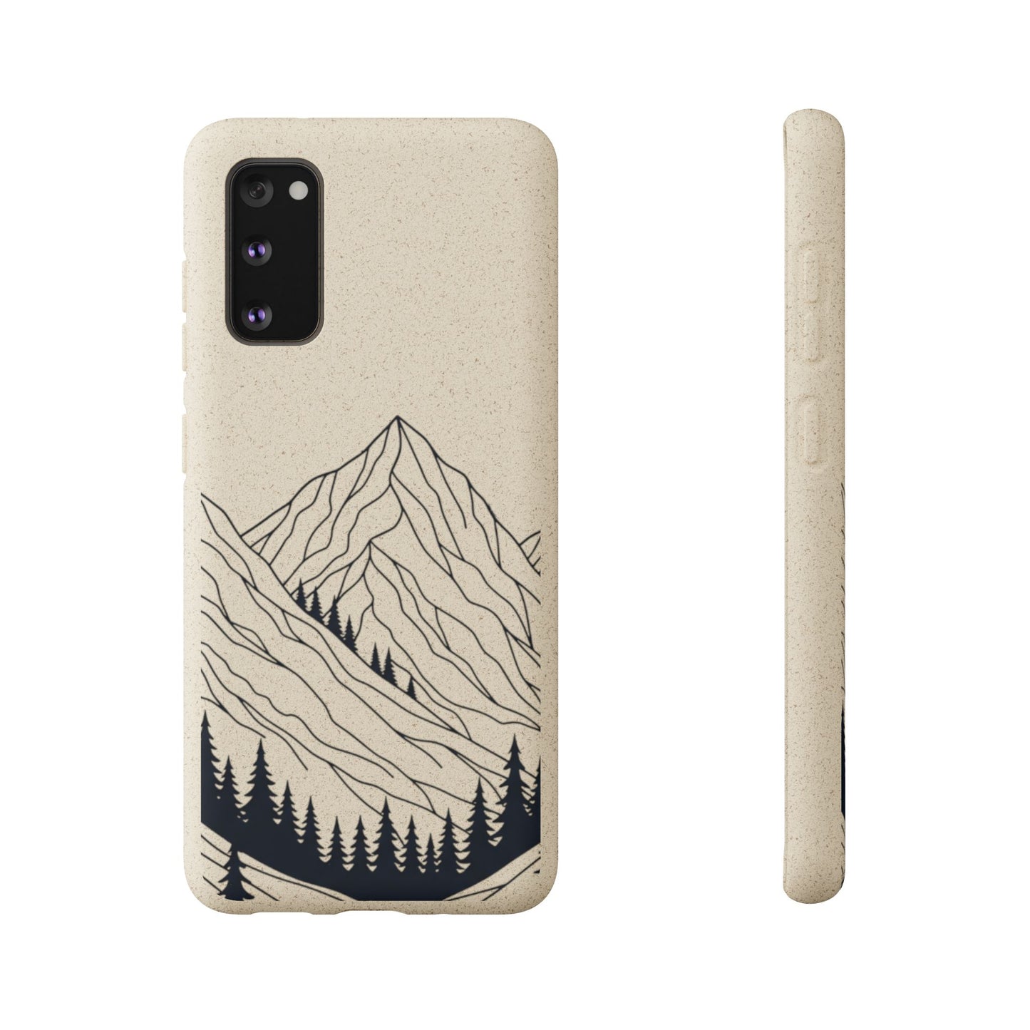 Misty Mountains Biodegradable Phone Case