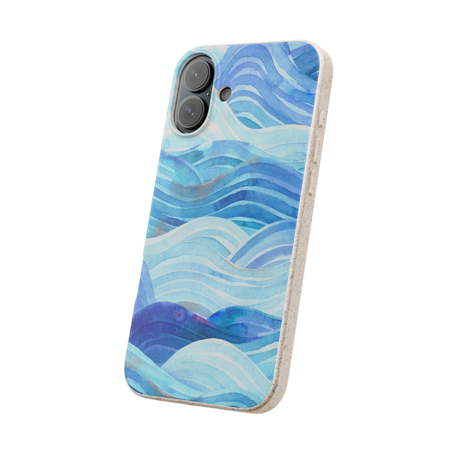 Cool Blue Waves Phone Case