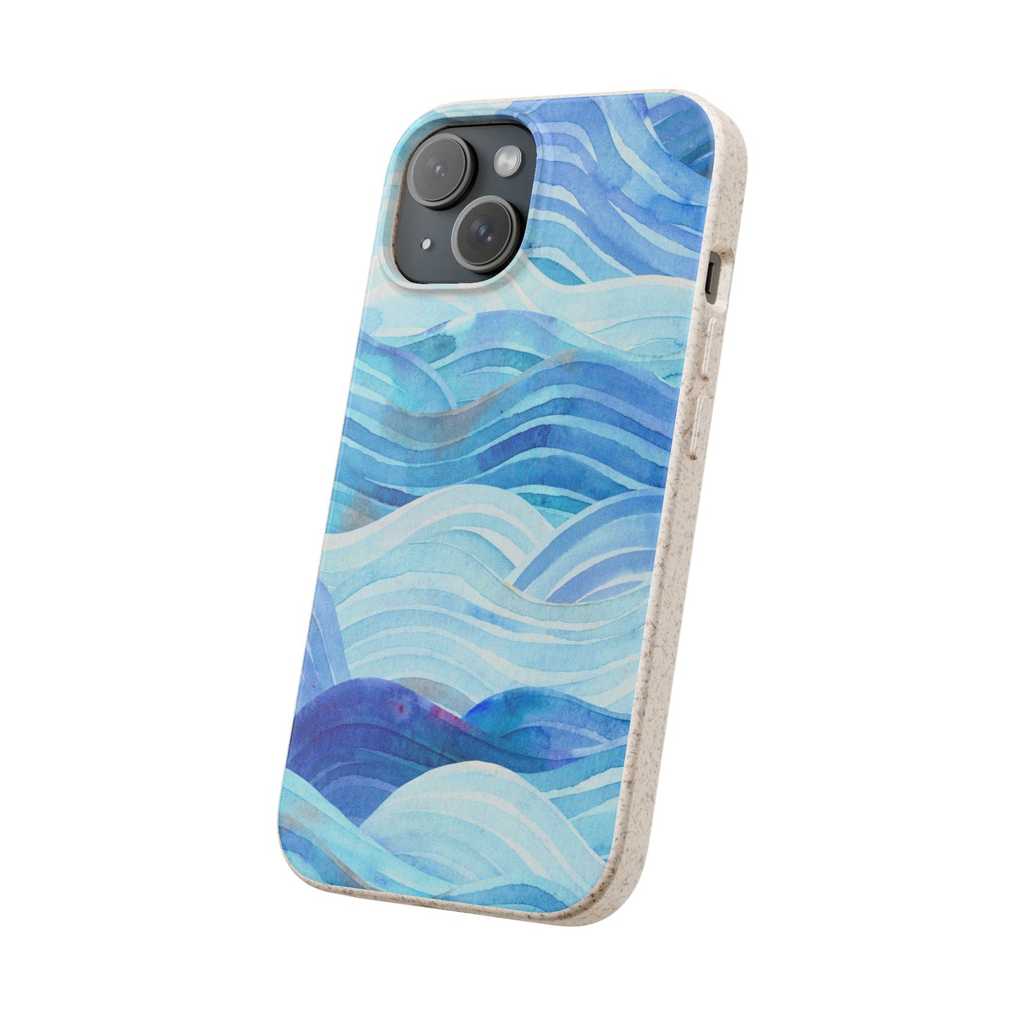 Cool Blue Waves Phone Case