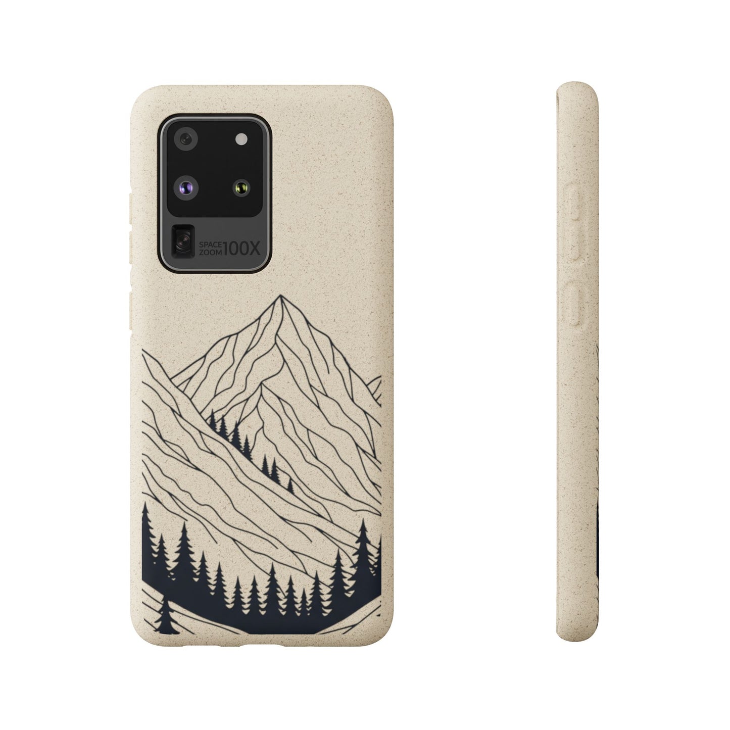 Misty Mountains Biodegradable Phone Case