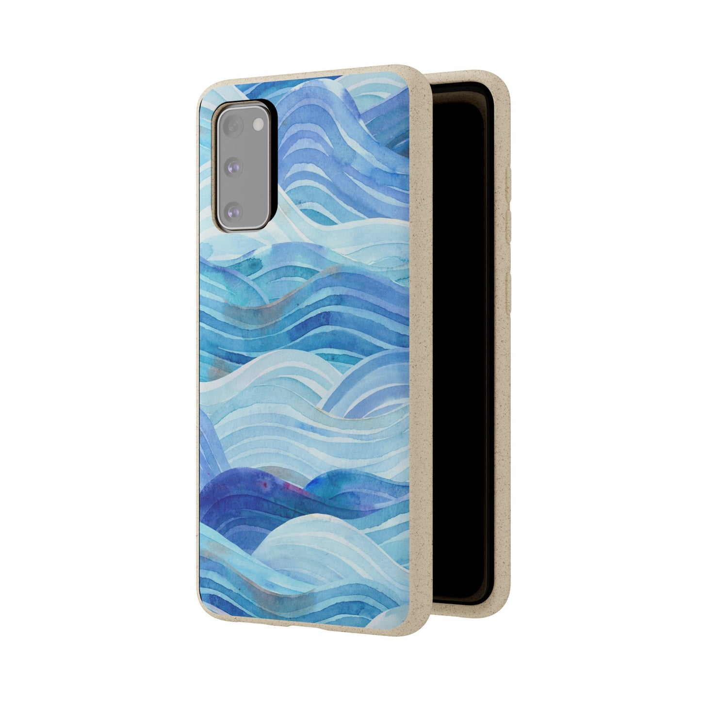 Cool Blue Waves Phone Case