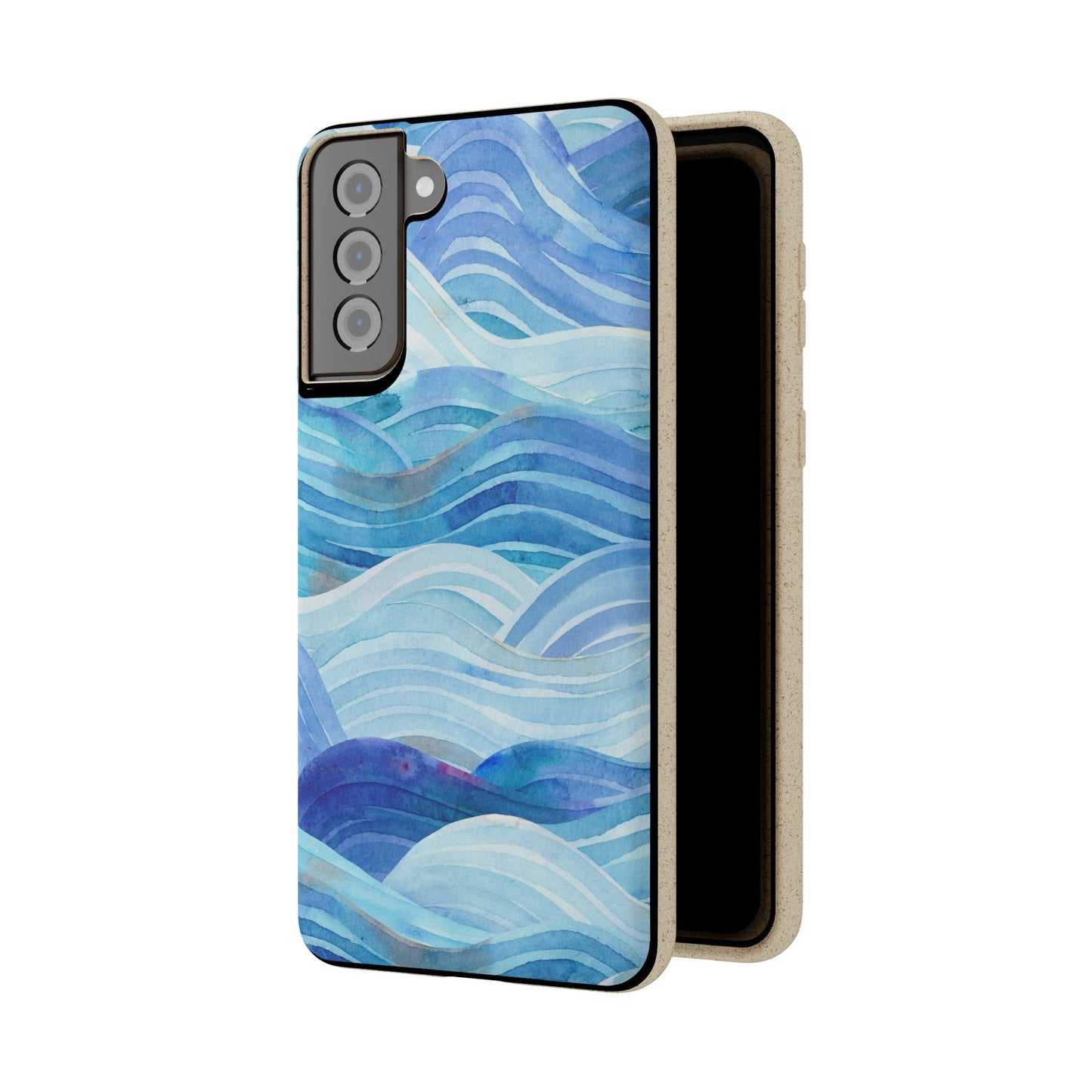 Cool Blue Waves Phone Case