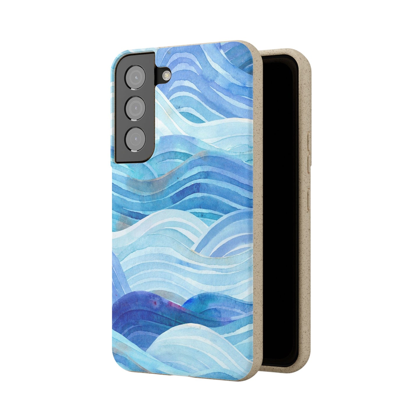 Cool Blue Waves Phone Case