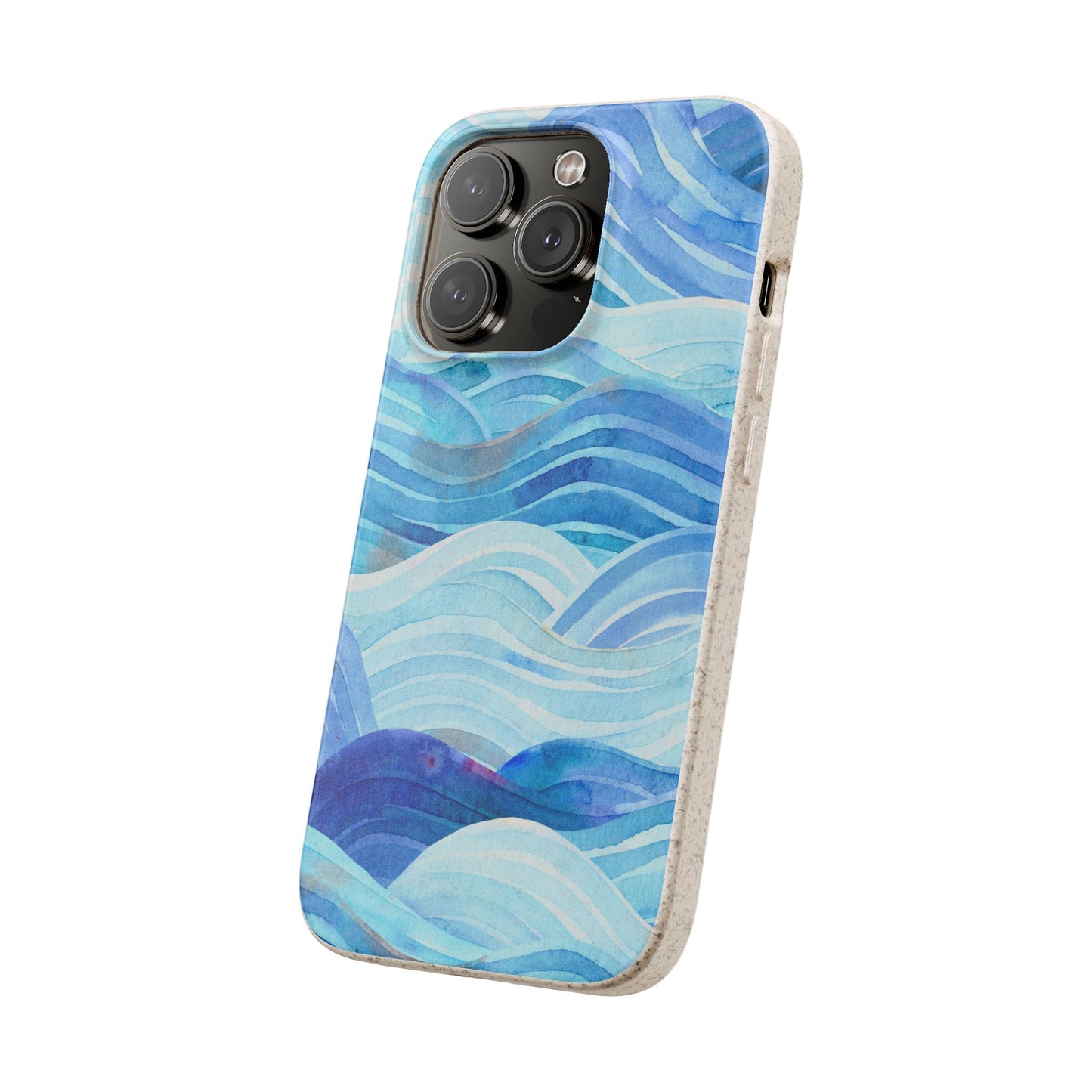 Cool Blue Waves Phone Case