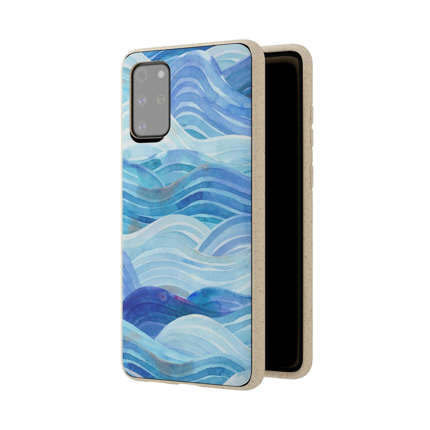 Cool Blue Waves Phone Case