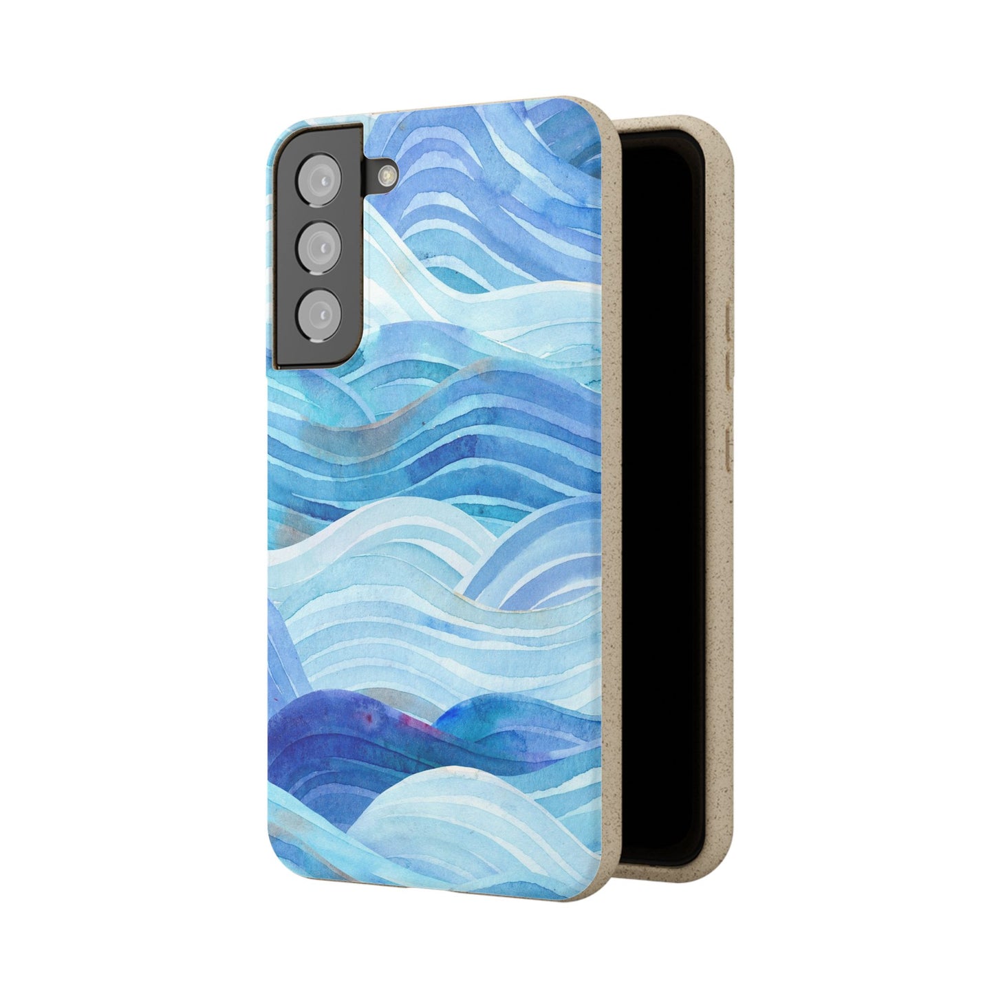 Cool Blue Waves Phone Case