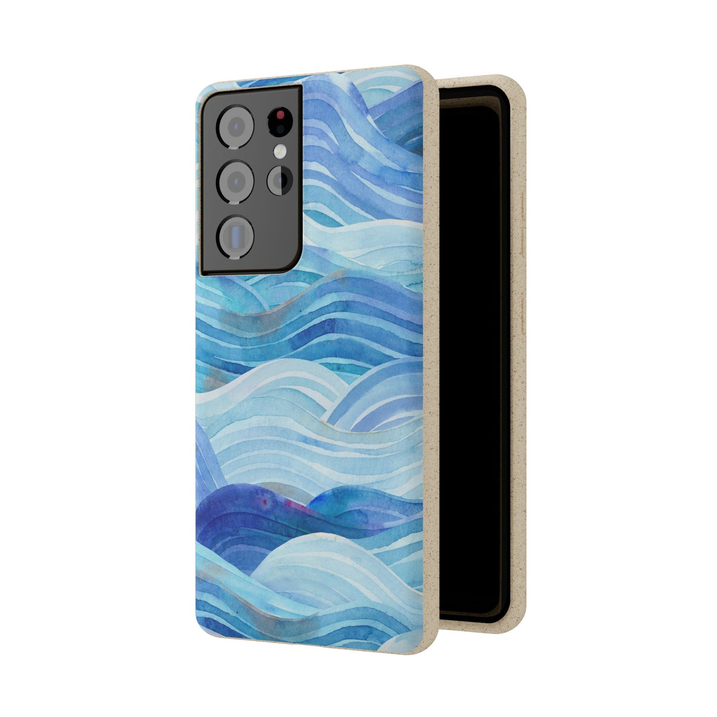 Cool Blue Waves Phone Case