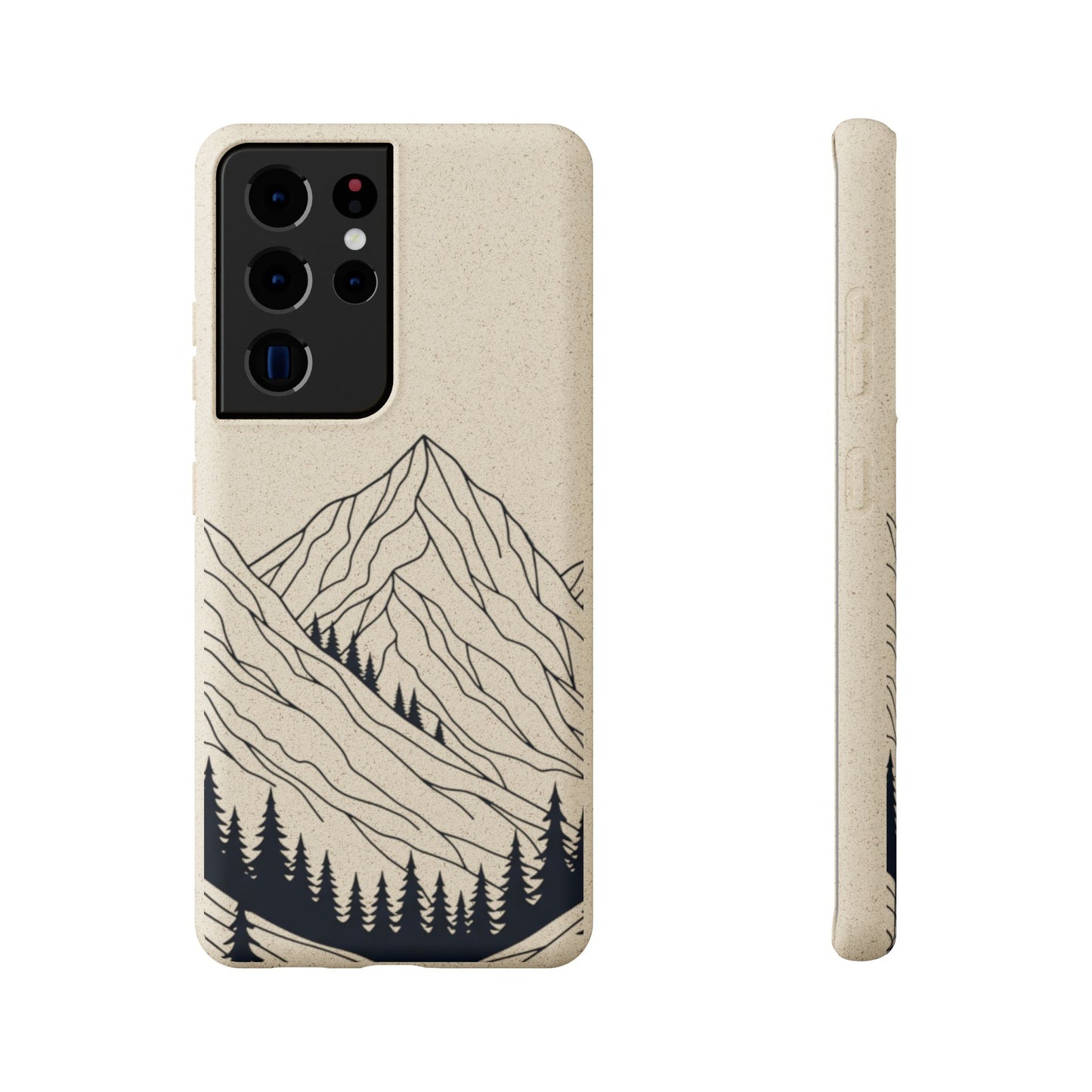 Misty Mountains Biodegradable Phone Case