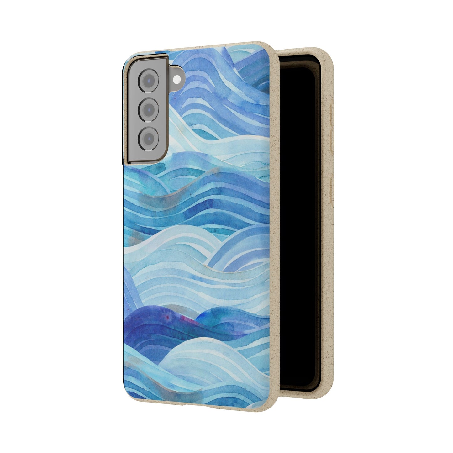 Cool Blue Waves Phone Case
