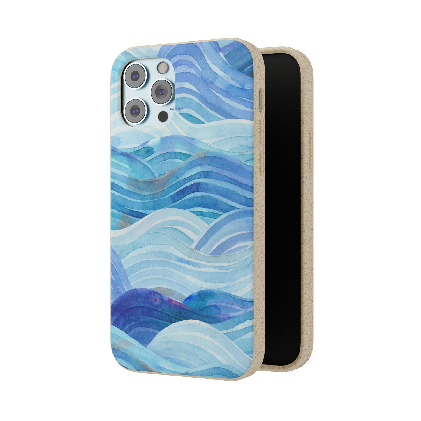 Cool Blue Waves Phone Case