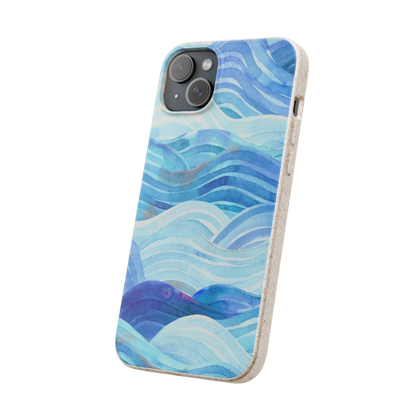Cool Blue Waves Phone Case