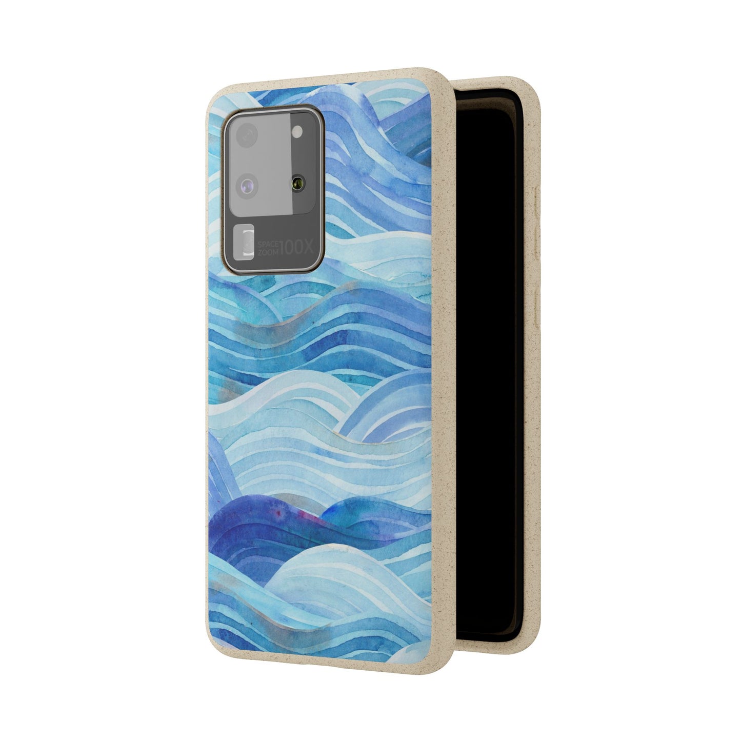 Cool Blue Waves Phone Case
