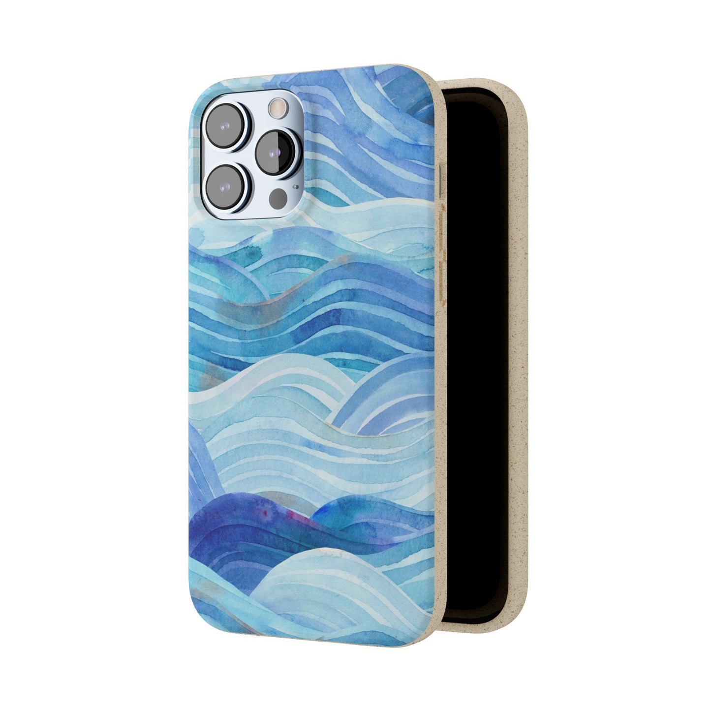 Cool Blue Waves Phone Case