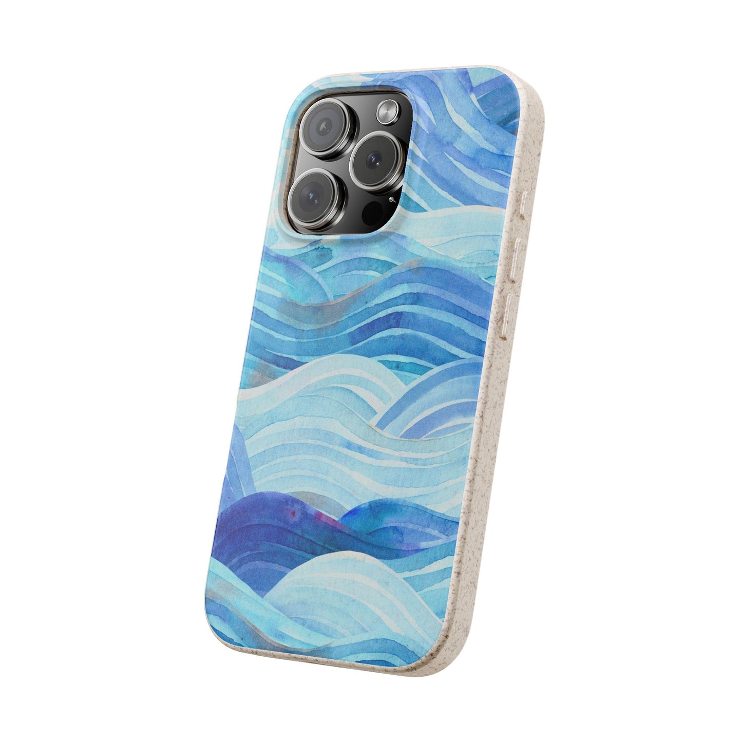 Cool Blue Waves Phone Case
