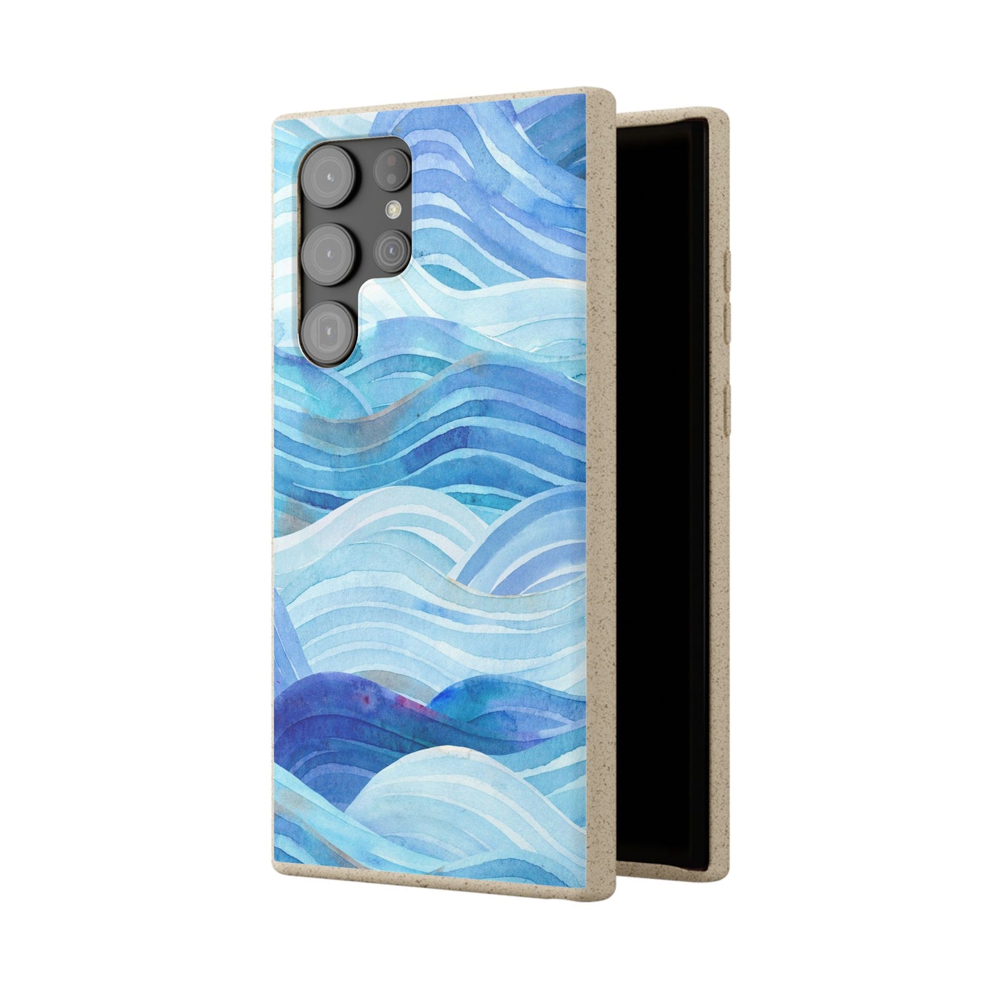 Cool Blue Waves Phone Case