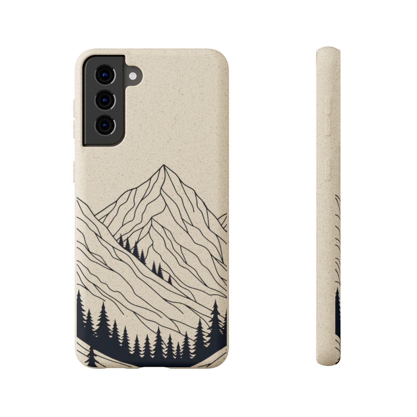 Misty Mountains Biodegradable Phone Case