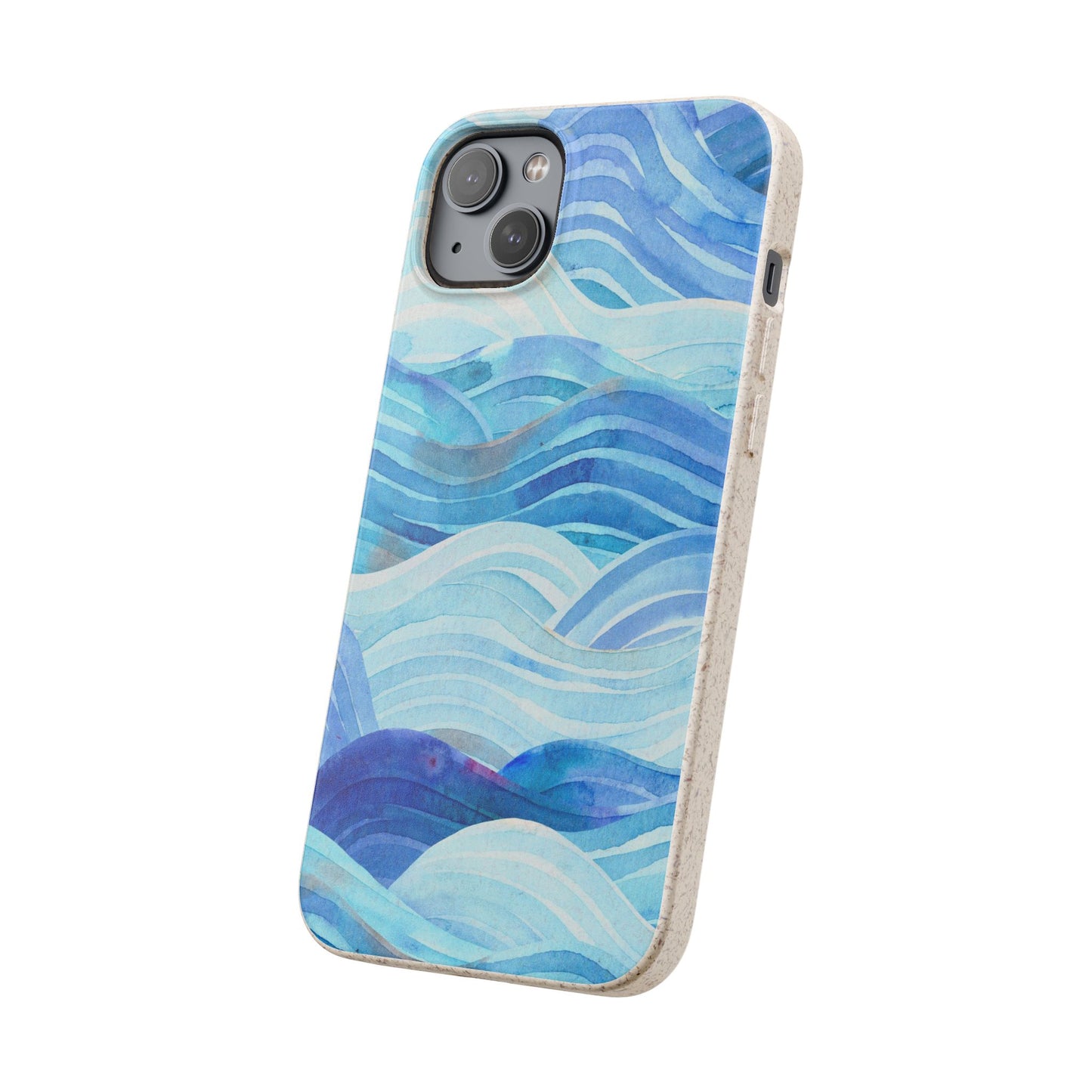 Cool Blue Waves Phone Case