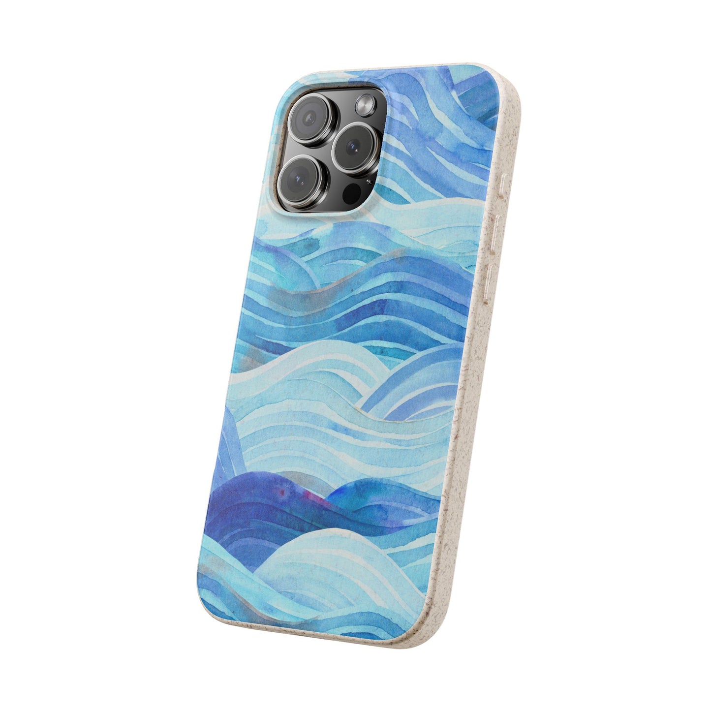 Cool Blue Waves Phone Case